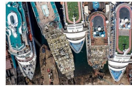 Dünyanın ən böyük kruiz gəmisi "qəbiristanlığı" Türkiyədə tapılıb Dünyanın ən böyük kruiz gəmisi "qəbiristanlığı" Türkiyədə tapılıb