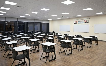 Prezident İlham Əliyev Xankəndidə Qarabağ Universitetinin Biznes və İqtisadiyyat Fakültəsinin yeni binasının açılışında iştirak edib Prezident İlham Əliyev Xankəndidə Qarabağ Universitetinin Biznes və İqtisadiyyat Fakültəsinin yeni binasının açılışında iştirak edib