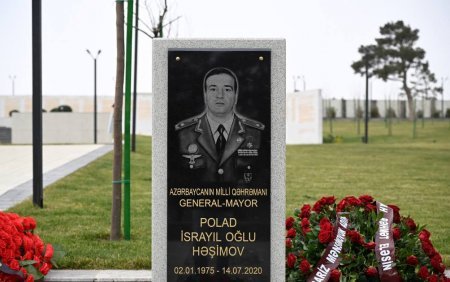 Şəhid general-mayor Polad Həşimov və mayor Murad Məmmədovun xatirəsi anılıb