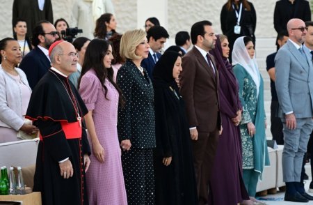 Leyla Əliyeva Əbu-Dabidə “İnsan Qardaşlığı Məclisi” tədbirində iştirak edib