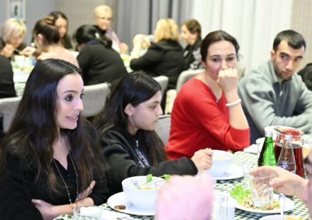 Leyla Əliyeva Qubada iftar məclisində iştirak edib
