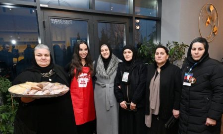 Leyla Əliyeva Qubada iftar məclisində iştirak edib