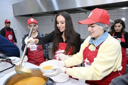 Leyla Əliyeva Qubada iftar məclisində iştirak edib