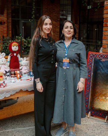 Arzu Əliyeva “Woman Bazaar” festivalından paylaşım etdi