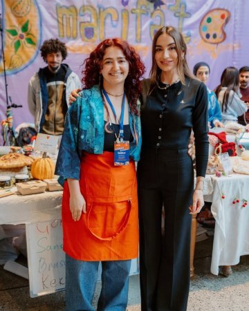 Arzu Əliyeva “Woman Bazaar” festivalından paylaşım etdi