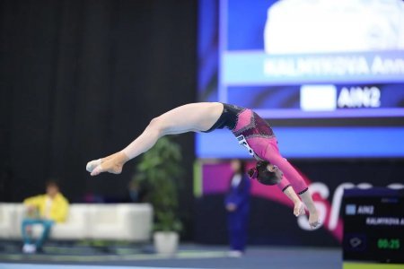 Bakıda idman gimnastikası üzrə FIG Dünya Kuboku başa çatıb