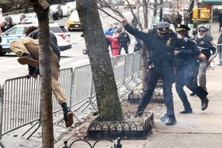 Nyu-Yorkda etiraz aksiyaları zamanı 6 nəfər saxlanılıb