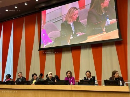 BMT-nin iclasında qadınların zorakılıqdan müdafiəsi ilə bağlı Azərbaycanın təcrübəsi bölüşülüb