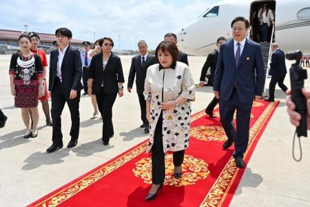 Milli Məclis sədri Sahibə Qafarova Çinə işgüzar səfərə yola düşüb Milli Məclis sədri Sahibə Qafarova Çinə işgüzar səfərə yola düşüb