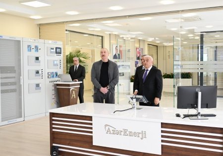 Prezident İlham Əliyev “Abşeron” Batareya Enerji Saxlanc Mərkəzinin açılışında iştirak edib