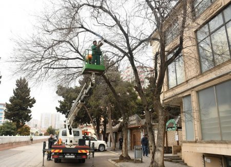 Bakıda genişmiqyaslı təmizlik işləri aparılıb Bakıda genişmiqyaslı təmizlik işləri aparılıb