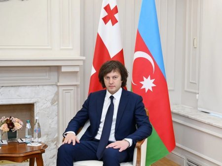 Tbilisidə İlham Əliyev və İrakli Kobaxidze arasında təkbətək görüş keçirilib