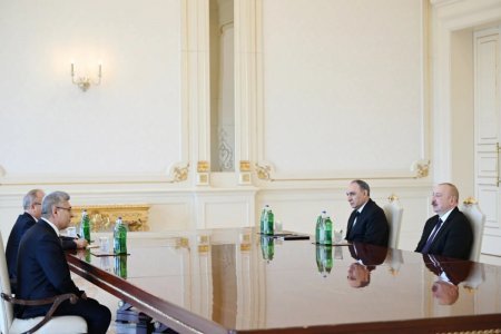 Azərbaycan–Türkiyə münasibətləri daha da möhkəmlənir: İlham Əliyev Muhsin Şentürkü qəbul edib
