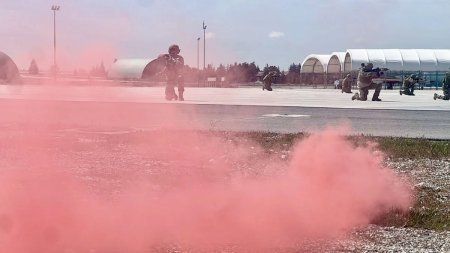Azərbaycan desantları beynəlxalq təlimdə şərti terrorçunu zərərsizləşdirib