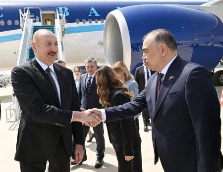 İlham Əliyev Türkiyəyə səfərə gedib