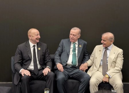 Antalya Forumu çərçivəsində üç qardaş ölkənin liderləri bir araya gəldi