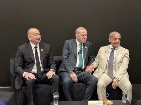 Antalya Forumu çərçivəsində üç qardaş ölkənin liderləri bir araya gəldi