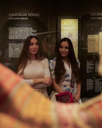 Arzu Əliyeva Şəkidən paylaşım edib