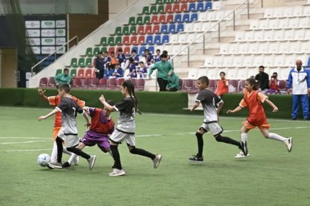 Leyla Əliyevanın təşəbbüsü ilə “Dostluq Kuboku” minifutbol turniri keçirilib
