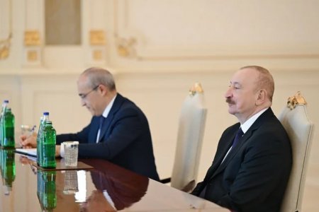 İlham Əliyev İslam İnkişaf Bankı Qrupunun sədrini qəbul edib