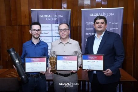“Global Media Group” əməkdaşları arasında şahmat turniri keçirilib