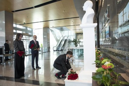 SOCAR-da Ulu Öndər Heydər Əliyevin 103-cü ildönümünə həsr olunmuş tədbir keçirildi