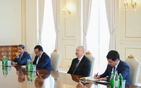 Prezident İlham Əliyev Slovakiya nümayəndə heyətini qəbul edib