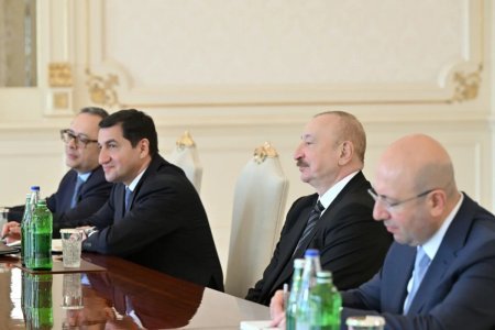 Prezident İlham Əliyev UN-Habitat rəhbərini qəbul edib