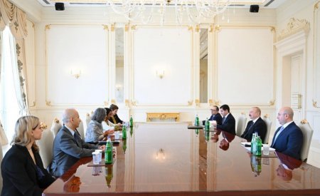 Prezident İlham Əliyev UN-Habitat rəhbərini qəbul edib