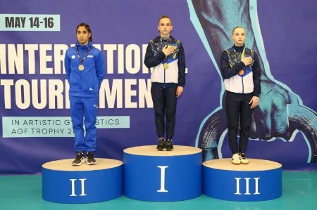 Azərbaycan gimnastları “AGF Trophy”ni 16 medalla başa vurublar Azərbaycan gimnastları “AGF Trophy”ni 16 medalla başa vurublar