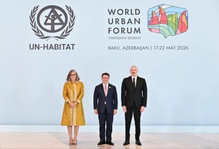 Bakıda WUF13-ün rəsmi açılış mərasimi keçirildi Bakıda WUF13-ün rəsmi açılış mərasimi keçirildi
