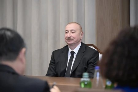İlham Əliyev Çin Xalq Respublikası Baş nazirinin müavinini qəbul edib İlham Əliyev Çin Xalq Respublikası Baş nazirinin müavinini qəbul edib