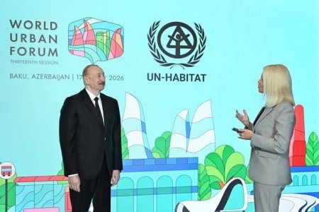 İlham Əliyev “Euronews” televiziyasına müsahibə verib İlham Əliyev “Euronews” televiziyasına müsahibə verib