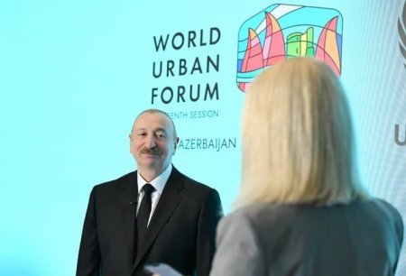 İlham Əliyev “Euronews” televiziyasına müsahibə verib İlham Əliyev “Euronews” televiziyasına müsahibə verib
