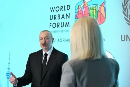 İlham Əliyev “Euronews” televiziyasına müsahibə verib İlham Əliyev “Euronews” televiziyasına müsahibə verib