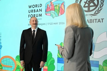 İlham Əliyev “Euronews” televiziyasına müsahibə verib İlham Əliyev “Euronews” televiziyasına müsahibə verib