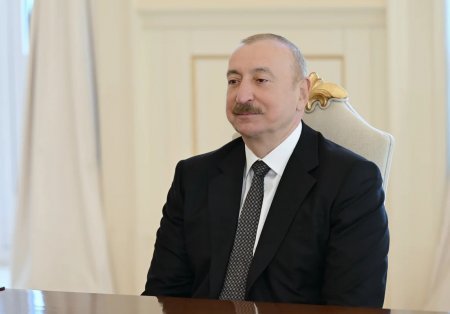 İlham Əliyev Belarus parlamentinin sədrini qəbul etdi