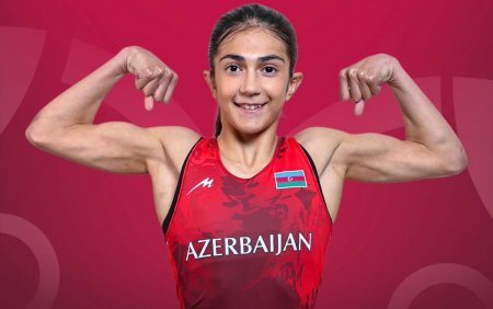 Güləşçimiz Ülviyyə Musayeva Azərbaycan idmanında tarix yazdı Güləşçimiz Ülviyyə Musayeva Azərbaycan idmanında tarix yazdı
