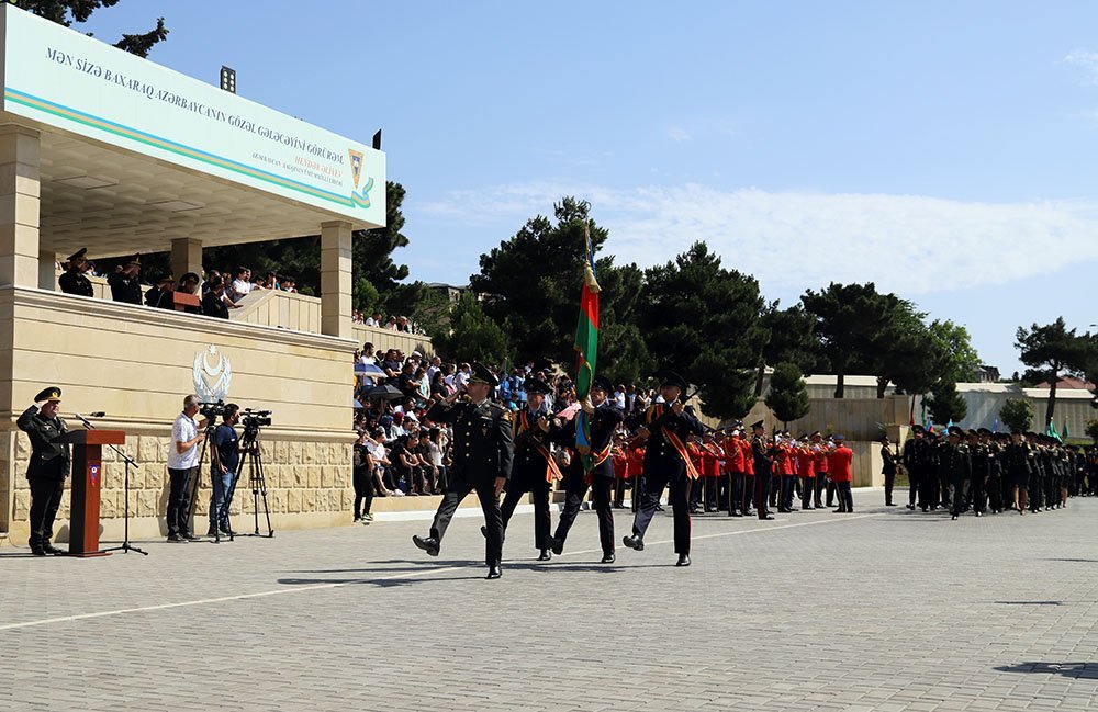 Cəmşid Naxçıvanski adına Hərbi Liseyin 54-cü buraxılış mərasimi keçirilib