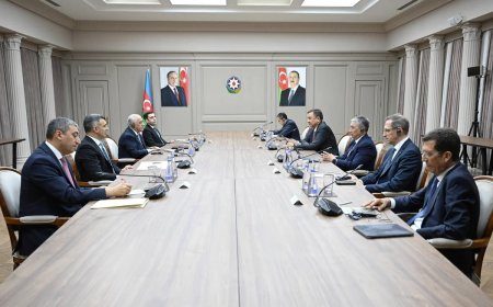 Əli Əsədov TDT-yə üzv ölkələrin Mərkəzi Banklar Şurasının iştirakçıları ilə görüşüb