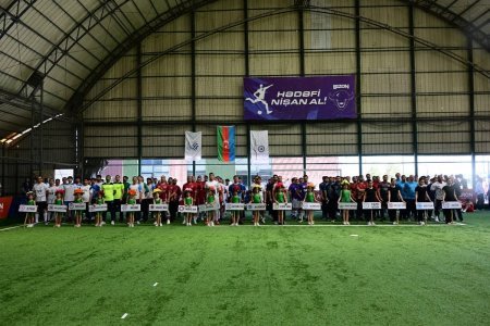 "Sağlam həmkar" minifutbol turnirinə start verilib "Sağlam həmkar" minifutbol turnirinə start verilib