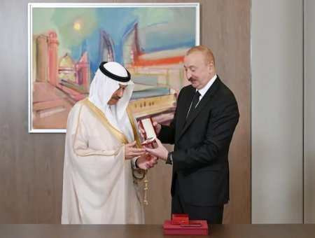 Prezident İlham Əliyev Ərəb Koordinasiya Qrupunun nümayəndə heyətini qəbul edib
