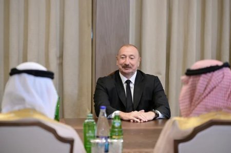 Prezident İlham Əliyev Ərəb Koordinasiya Qrupunun nümayəndə heyətini qəbul edib