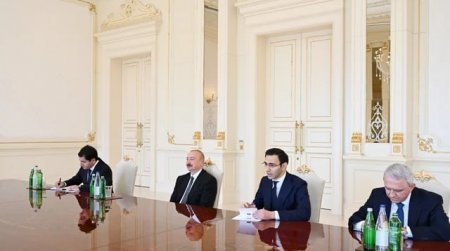 İlham Əliyev İordaniya Nümayəndələr Palatasının sədrini qəbul edib