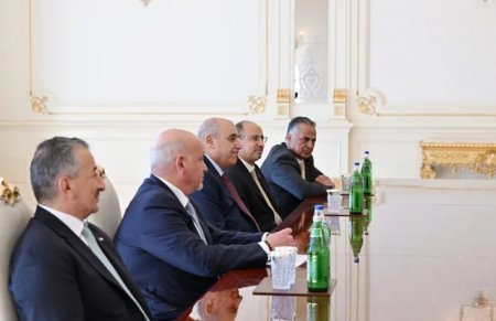 İlham Əliyev İordaniya Nümayəndələr Palatasının sədrini qəbul edib