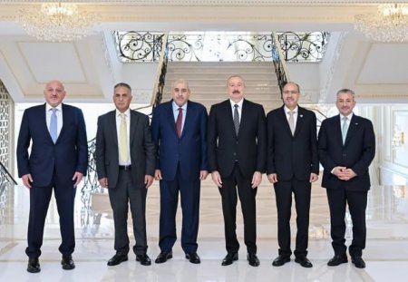 İlham Əliyev İordaniya Nümayəndələr Palatasının sədrini qəbul edib