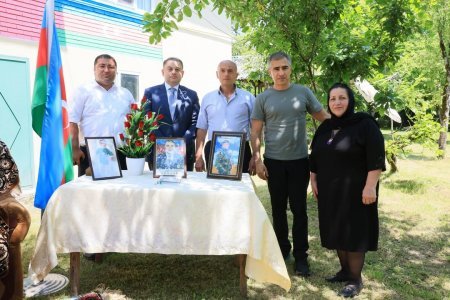 Anar Ələkbərov şəhid Nail İbrahimlinin ailəsini ziyarət edib Anar Ələkbərov şəhid Nail İbrahimlinin ailəsini ziyarət edib