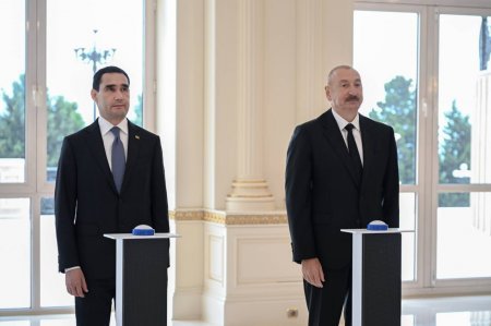 Azərbaycan Türkmənistana tanker hədiyyə edib