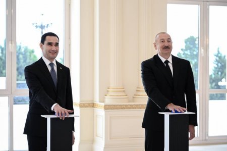 Azərbaycan Türkmənistana tanker hədiyyə edib