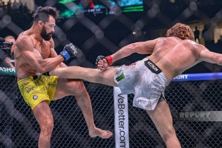 Bakıda tarixi UFC gecəsi: Rafael Fiziyevdən möhtəşəm qələbə
